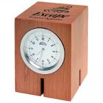 Wood Block Desk Clock, Desk Clocks, Watches